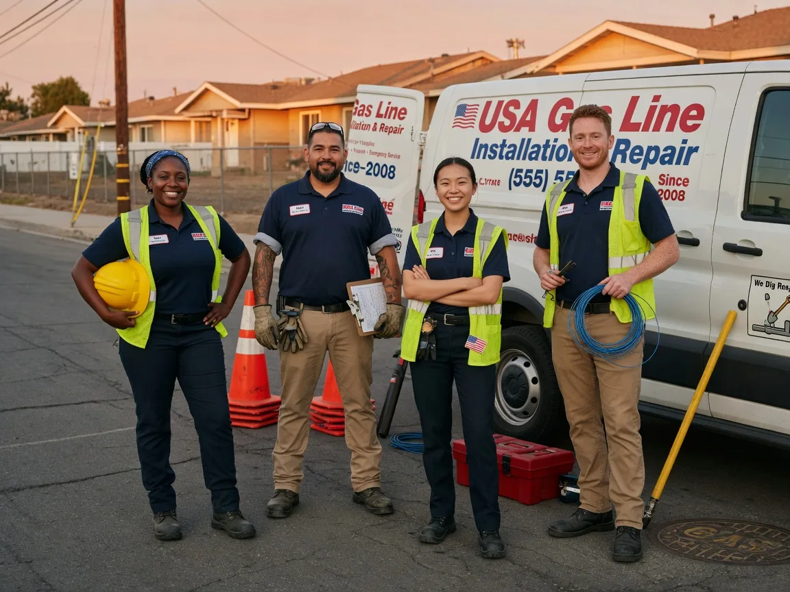 Gas Line Installation company in Meshoppen, PA